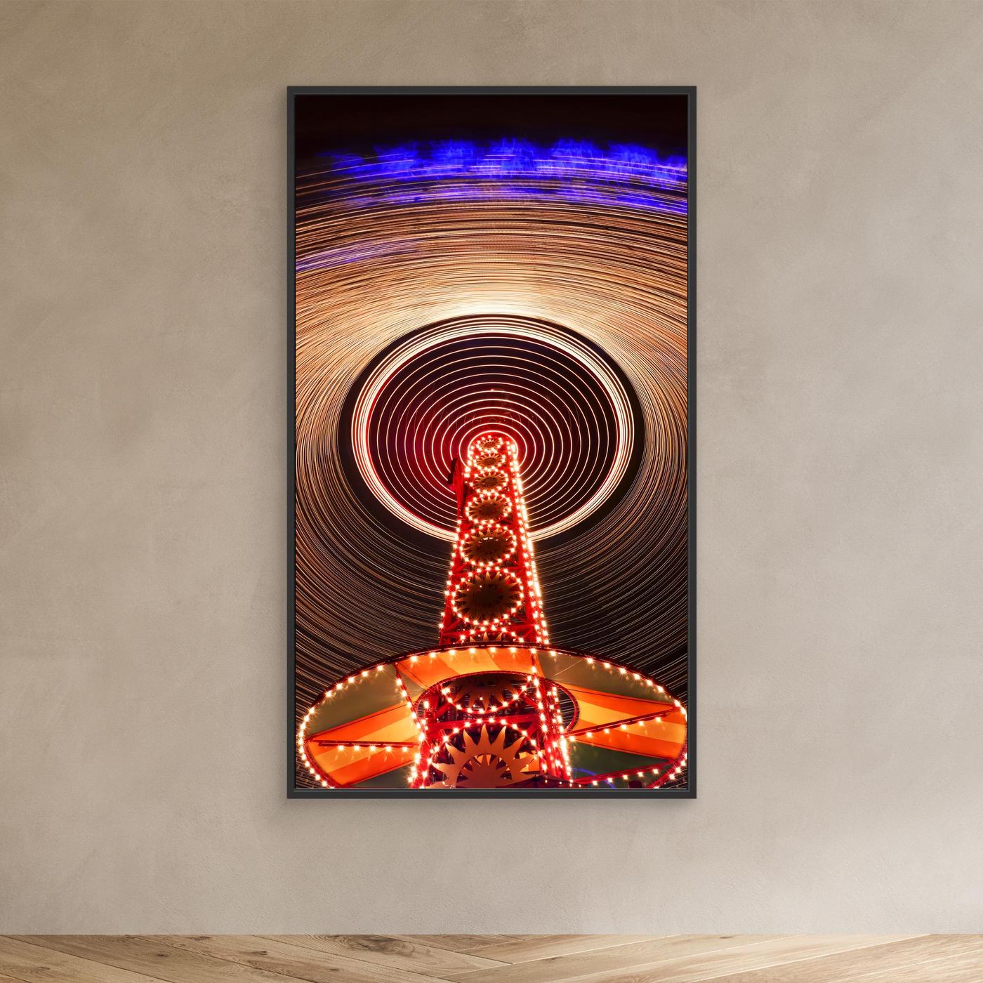 Midnight Spiral - Print - Photography